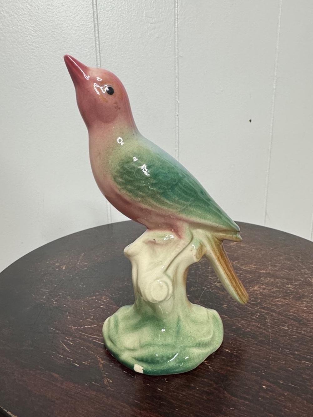 Vintage ceramic bird figurine